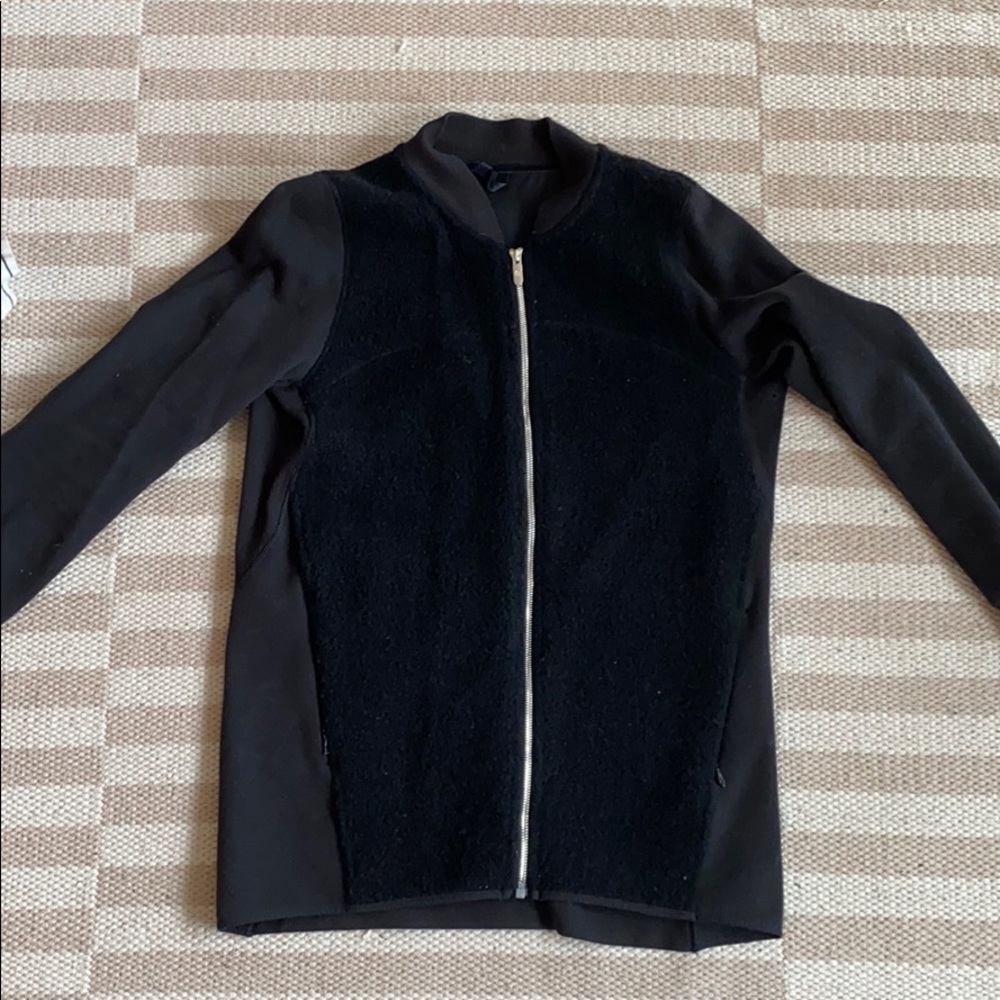 Lululemon black sweater jacket